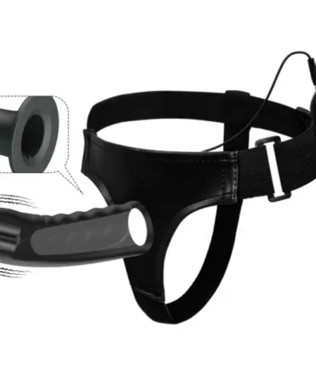 PRETTY LOVE - MARVIN STRAP ON WITH VIBRATION AND HOLLOW DILDO