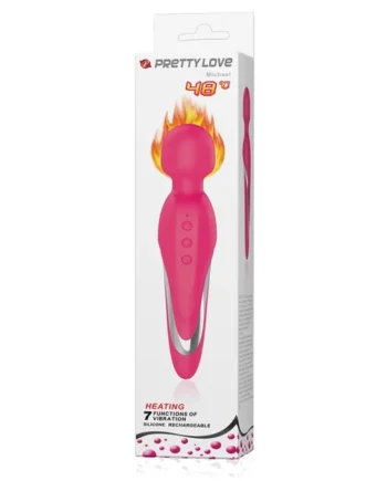 Pretty Love Michael Heating Body Wand – Pink