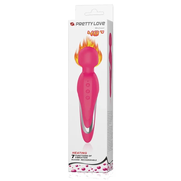 Pretty Love Michael Heating Body Wand – Pink