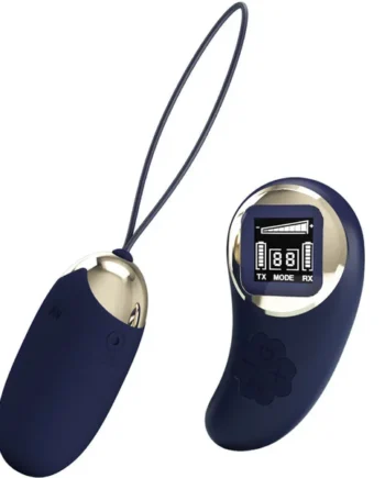 PRETTY LOVE - MINA VIBRATING EGG REMOTE CONTROL BLUE