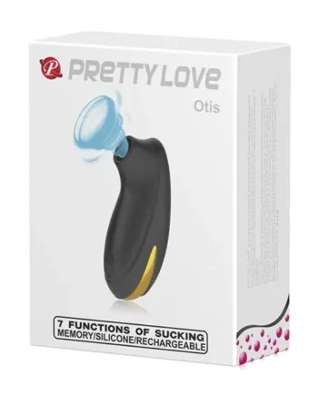 Pretty Love Otis Sucker – 7 Function Black & Gold