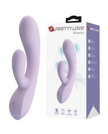 Pretty Love Rosalyn Rabbit Vibrator – Lilac