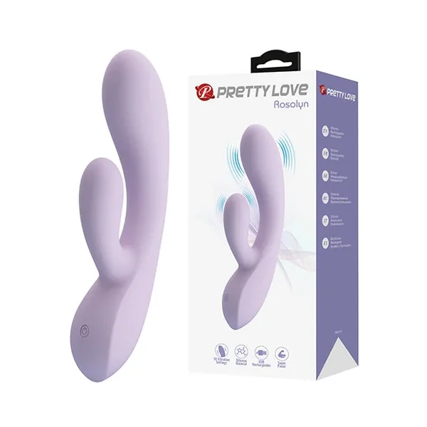 Pretty Love Rosalyn Rabbit Vibrator – Lilac