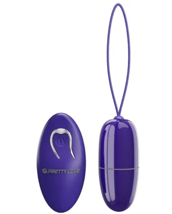 PRETTY LOVE - SELKIE YOUTH MINI VIBRATING EGG VIOLET REMOTE CONTROL