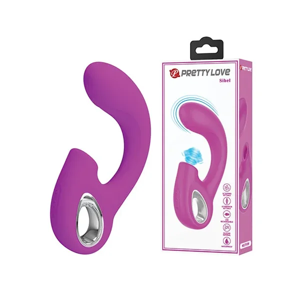Pretty Love Sibel Tapping Rabbit G Vibrator – Fuchsia