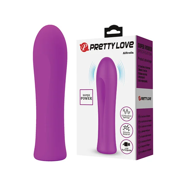 Pretty Love Super Power Alfreda Bullet - Fuchsia