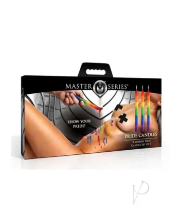 Pride Candles Rainbow Drip (3 Set)