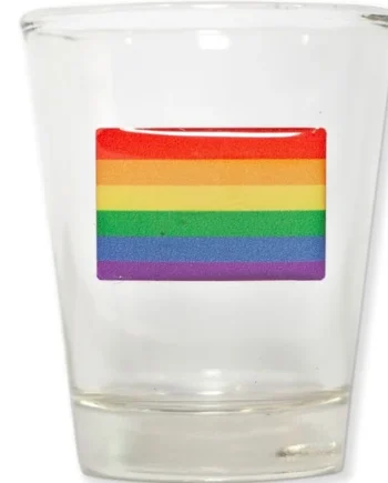 PRIDE - CUBIC GLASS SHOT GLASS