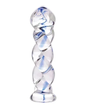 Prisms Erotic Glass Soma Twisted Dildo