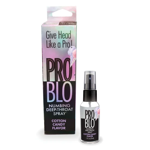 Pro Blo Throat Numbing Spray 1oz - Cotton Candy