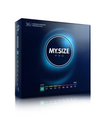 Pro Condoms Size 45 Box of 36 Uds