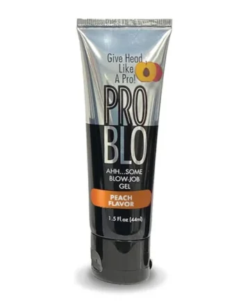 PROBLO ORAL PLEASURE GEL PEACH 1.5 FL OZ