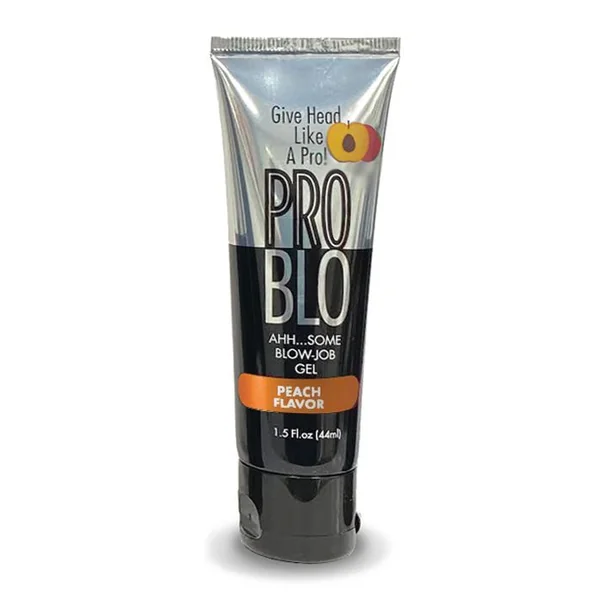 PROBLO ORAL PLEASURE GEL PEACH 1.5 FL OZ
