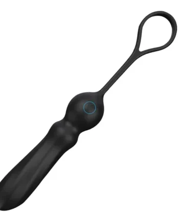Prostate Massager With Cock Ring 9 Vibrating Modes Anal Butt Plug
