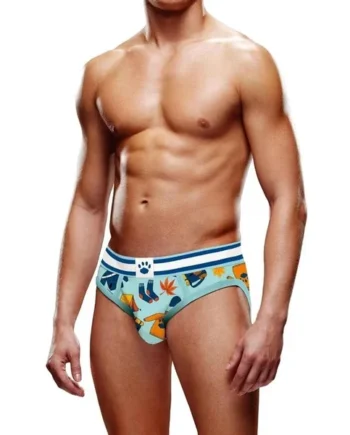 Prowler Autumn Scene Brief – Small – Blue/Orange