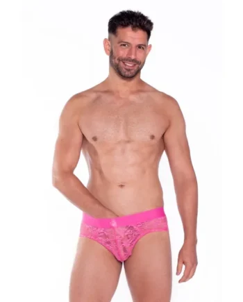 Prowler Pink Lace Brief XX Large
