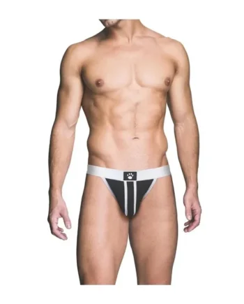 Prowler Red Ass-Less Jock – XXLarge – White/Black