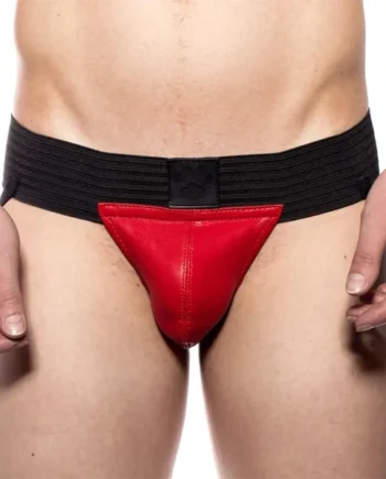 Prowler RED Pouch Jock Black/Red Medium
