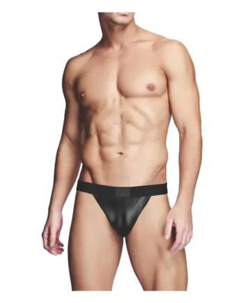 Prowler RED Wetlook Ass-Less Jock – Medium – Black