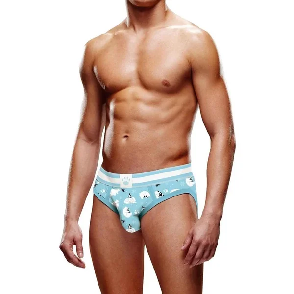 Prowler Winter Animals Brief – Small – Blue/White