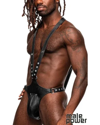 PU Leather Body Sling for Men by Male Power