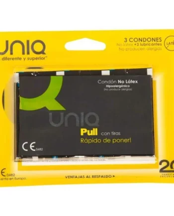 Pull Condoms with Straps No Latex 3 pcs