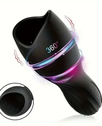 Pulse Vibrating Automatic Electric Masturbator For Cock Massage