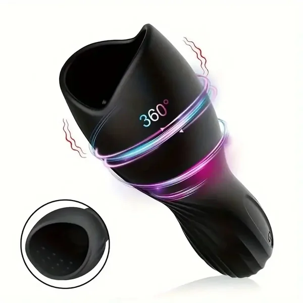 Pulse Vibrating Automatic Electric Masturbator For Cock Massage