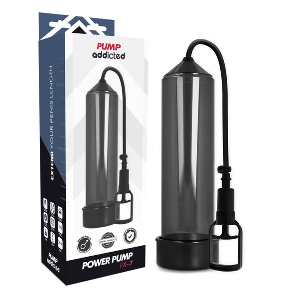 Pump addicted erection pump RX7 black