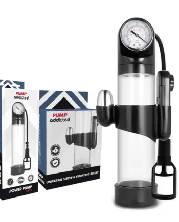 Pump addicted RX9 transparent erection pump with vibrator