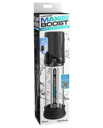 Pump Worx Max Boost - Black/clear