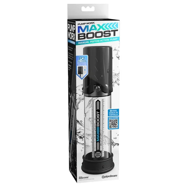 Pump Worx Max Boost - Black/clear