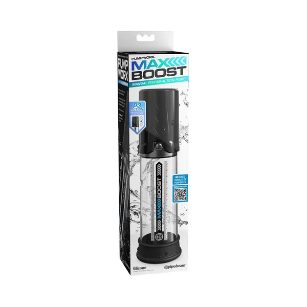 Pump Worx Max Boost Manual Piston Action Pump