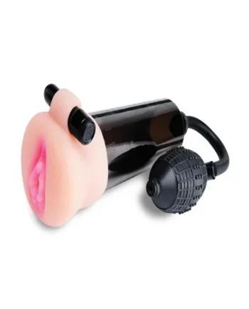 Pump Worx Travel Trio 9 Piece Penis Pump and Pleasure Sleeve Set – Black and Vanilla
