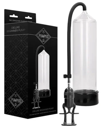Pumped Deluxe Beginner Pump – Clear Penis Pump