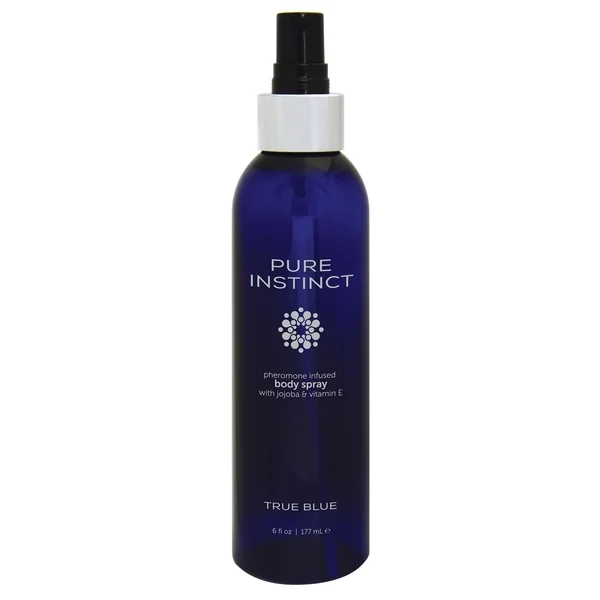 PURE INSTINCT BODY SPRAY TRUE BLUE 6 OZ (Out Aug)