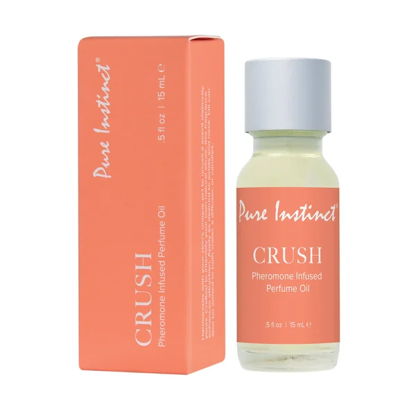 Pure Instinct Pheromone Perfume Oil Crush - 15 ml Dropper Glass