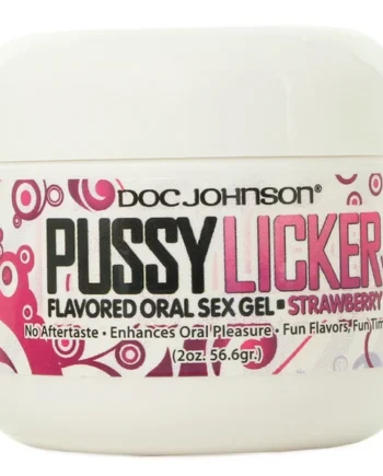 Pussy Licker Strawberry Oral Sex Gel in Strawberry