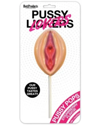 Pussy Lickers Pussy Pop Strawberry by Hott Products