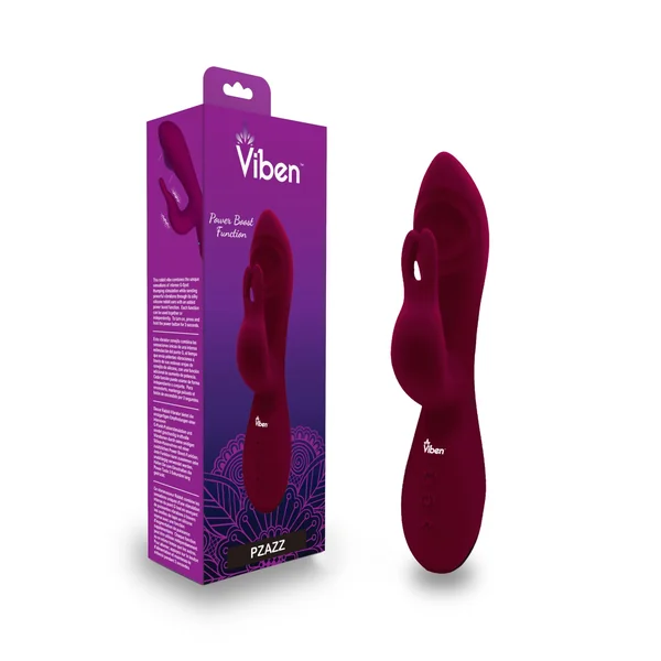 Pzazz - Ruby - Rechargeable Thumping Rabbit