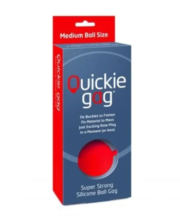 Quickie Gag Medium Ball Red