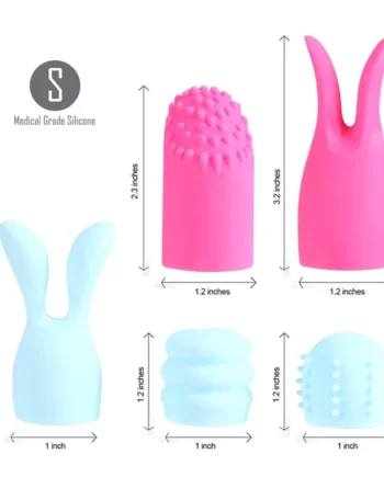 QUINN 5 SILICONE ATTACHMENTS