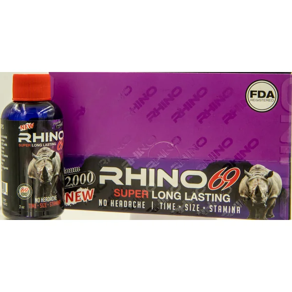 R 69 12k Shot 12ct Display Male Sexual Enhancement 2 Oz