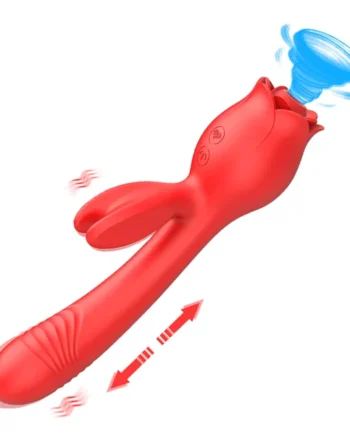 Rabbit Rose Toy: The 3-in-1 Vibrator Sensation