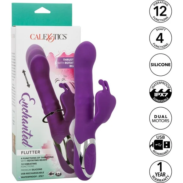 Rabbit vibrator - Calexotics - Enchanted Flutter