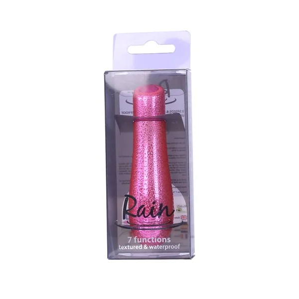 RAIN POWER BULLET 3IN TEXTURED PINK