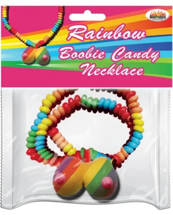 Rainbow Boobie Candy Necklace