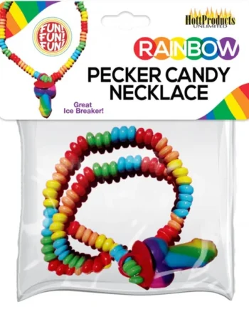 RAINBOW COCK CANDY NECKLACE
