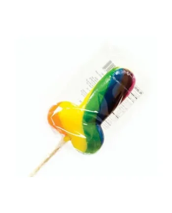 RAINBOW COCK POP 12PC DISPLAY