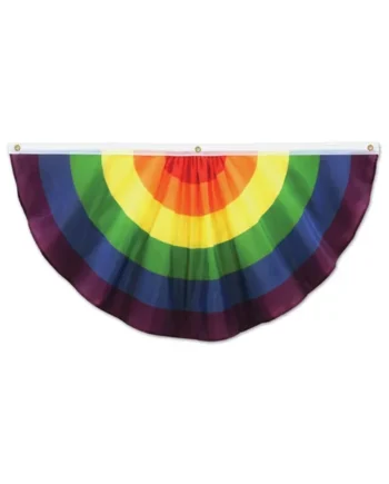 Rainbow Fabric Bunting